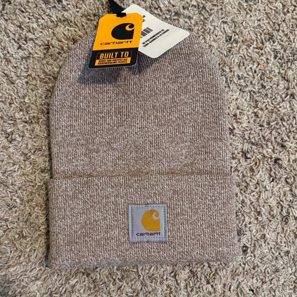 Carhartt Heathered Tan Beanie